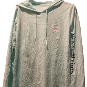 Vineyard Vines Crystal Blue Long Sleeve Hoodie Tee